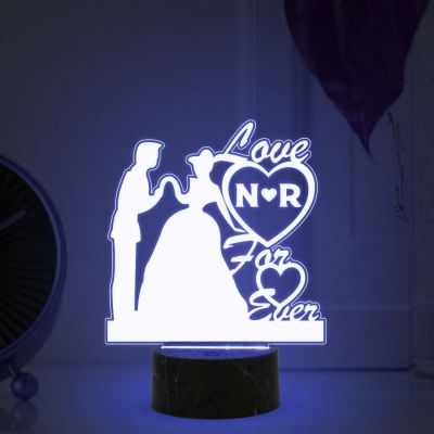Love You Forever Night Lamp For Couple